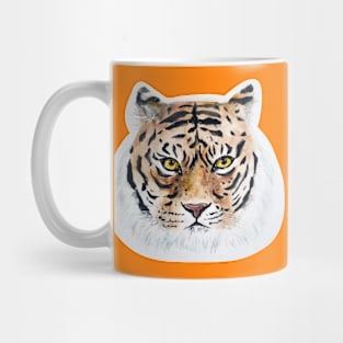 unhappy tiger Mug